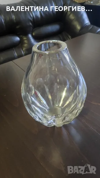 Красива кристална ваза , снимка 1