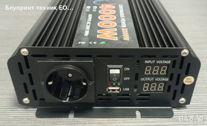 2200/4000W Инвертори SUYEEGO с пълна синусоида 12 или 24V, снимка 1