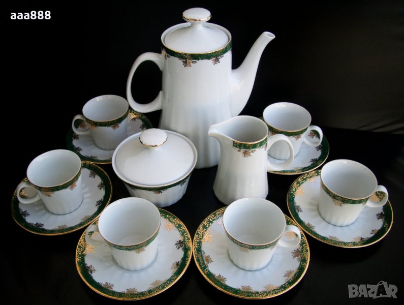 Луксозен сервиз за кафе EPIAG D.F.  Карловарски порцелан Бохемия, снимка 1