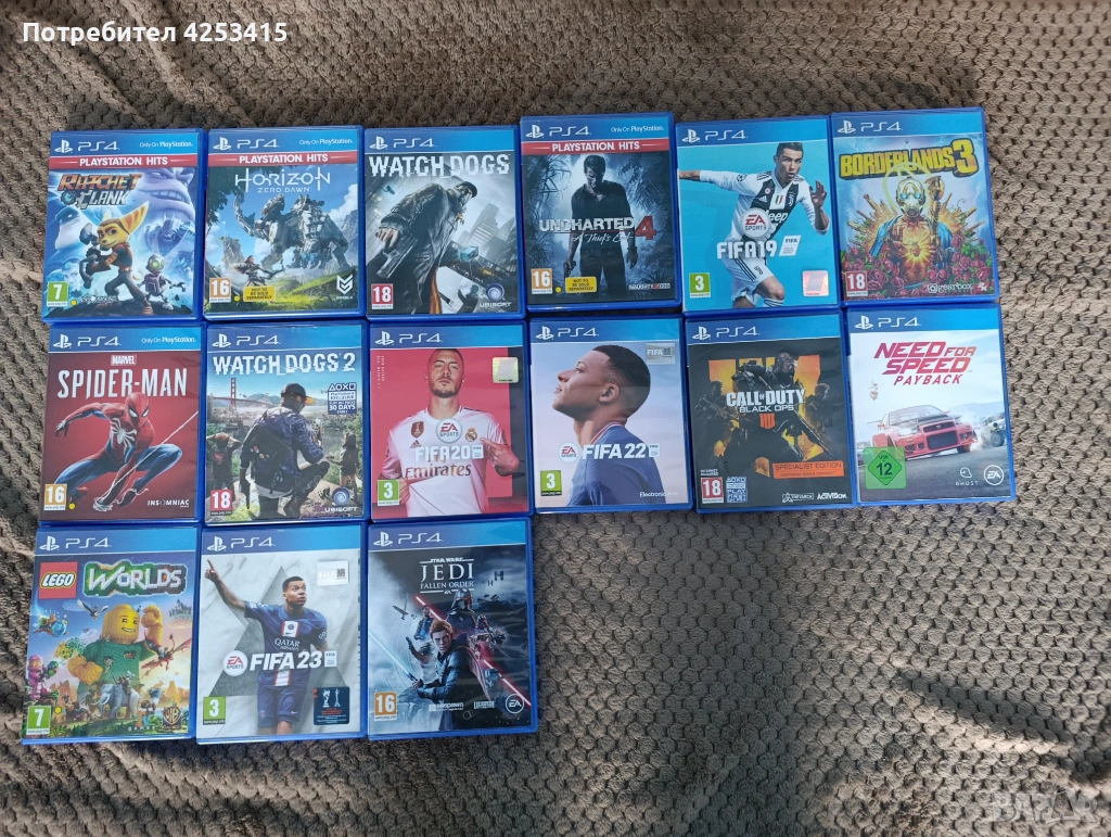 Игри за PS4, снимка 1