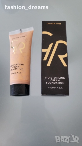 Golden Rose Овлажняващ фон дьо тен , снимка 1