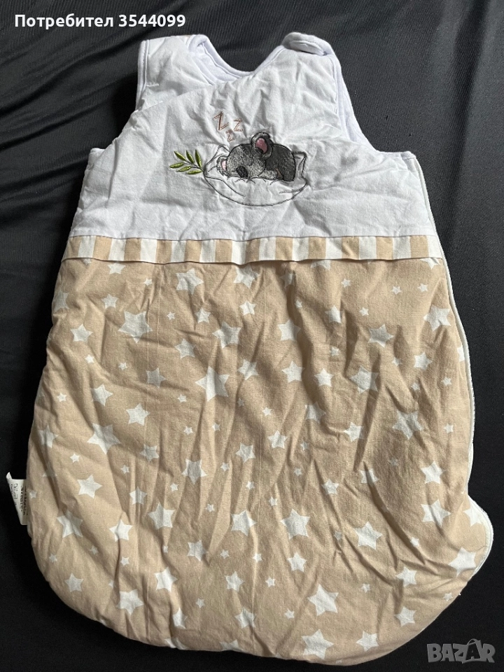 Зимен спален чувал Cangaroo - Коала, бежов, 0-6 месеца, снимка 1