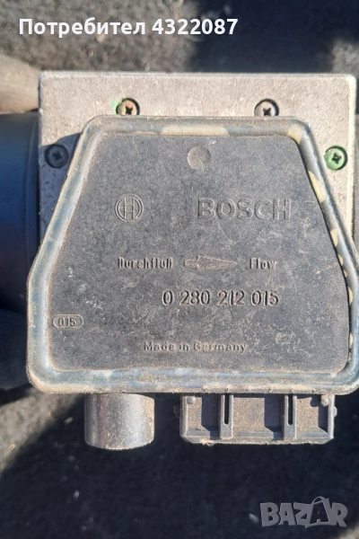 Дебитомер Bosch 0 280 212 015 Opel Astra / Vectra 2.0 2.0GSI, снимка 1