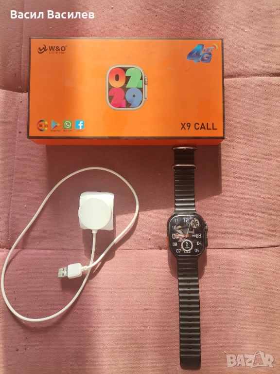 Смарт часовник със сим карта , снимка 1