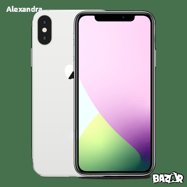 Apple iPhone X 256GB Silver, снимка 1