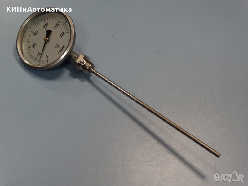 биметален термометър JUMO ф100mm, 0-300°C, снимка 1