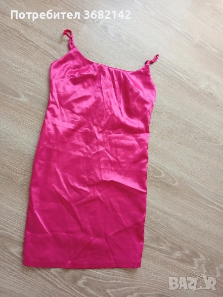 цикламена дамска рокля , снимка 1