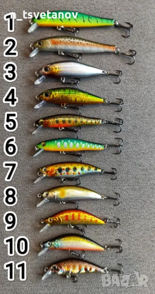 Разпродажба на воблери за пъстърва, снимка 1