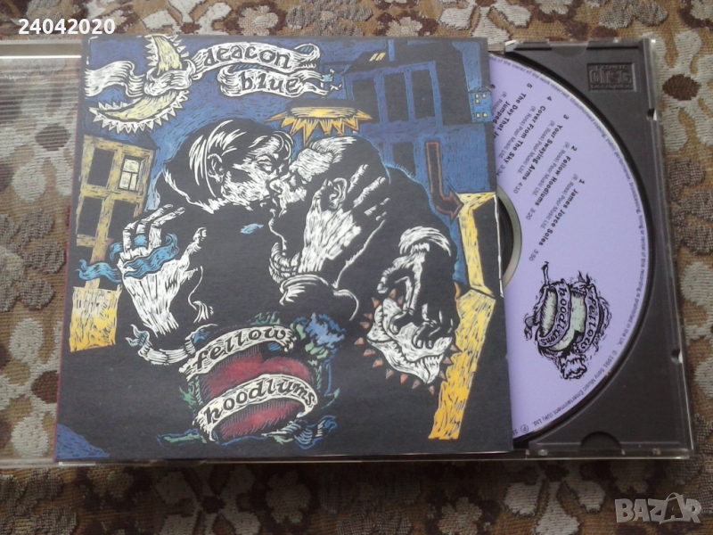 Deacon Blue – Fellow Hoodlums оригинален диск, снимка 1