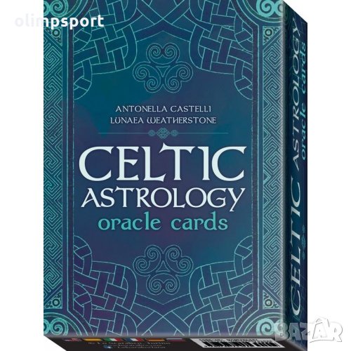 карти оракул LOSCARABEO CELTIC ASTROLOGY ORACLE нови Келтската астрология следва небето, снимка 1