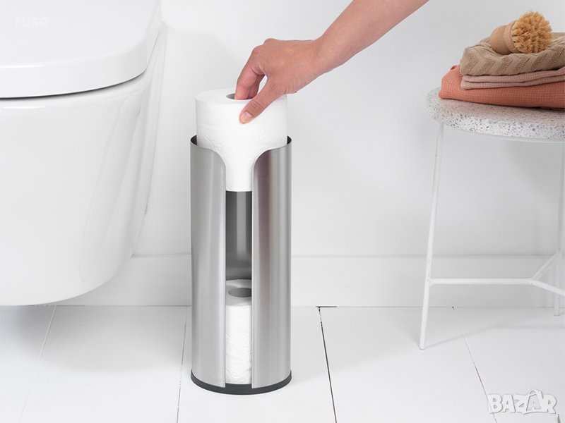 НОВИ! Стойка за резервна тоалетна хартия поставка, снимка 1