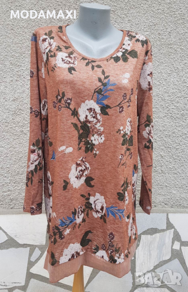 3XL Нова дълга блуза Mia Moda, снимка 1