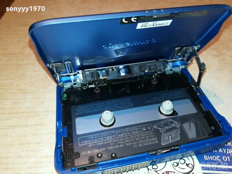 PANASONIC WALKMAN-METAL 2710210956, снимка 1