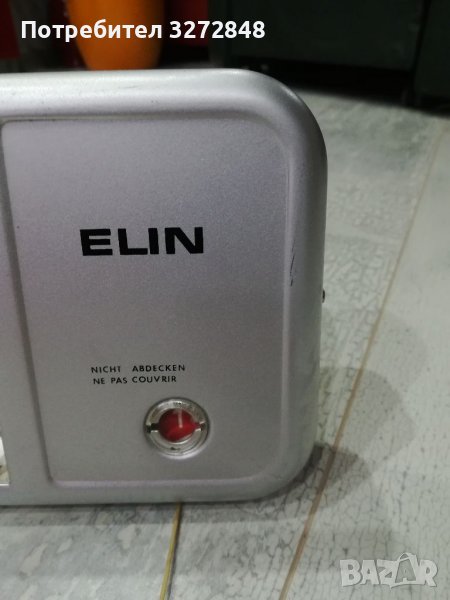 Печка за баня ELIN с 3 бр. реотани, снимка 1