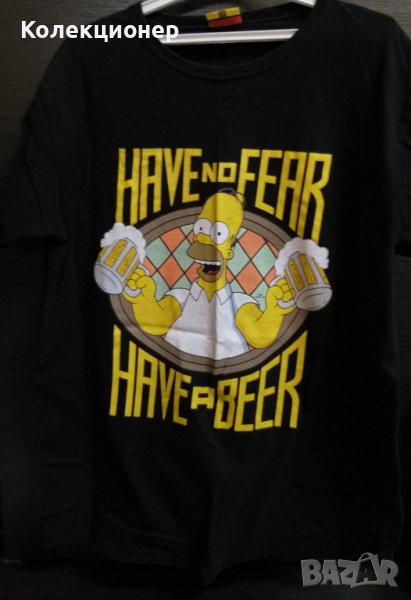 Оригинална тениска The Simpsons – Хоумър Симпсън, размер L, снимка 1