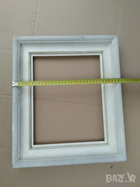 стара дърена рамка за ккартина, снимка 1