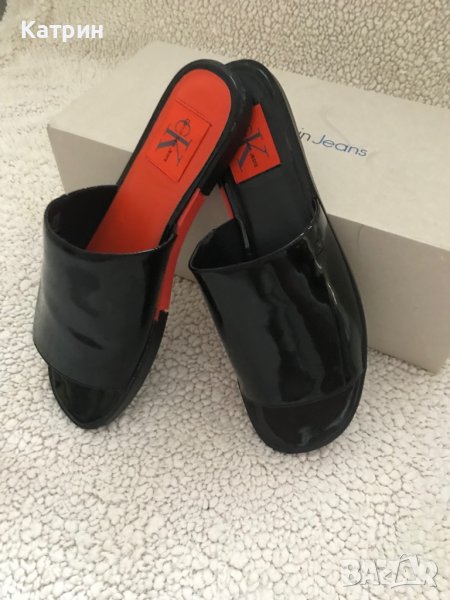 Дамски чехли Calvin Klein Jeans, снимка 1