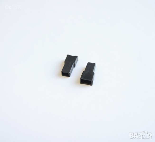 Капачка/маншон за кабелна обувка PVC черна 6,3mm, снимка 1