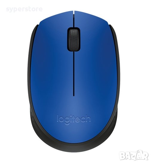 Мишка Безжична Logitech M171 Синя 1000dpi 3btn Оптична Wireless Mouse, снимка 1