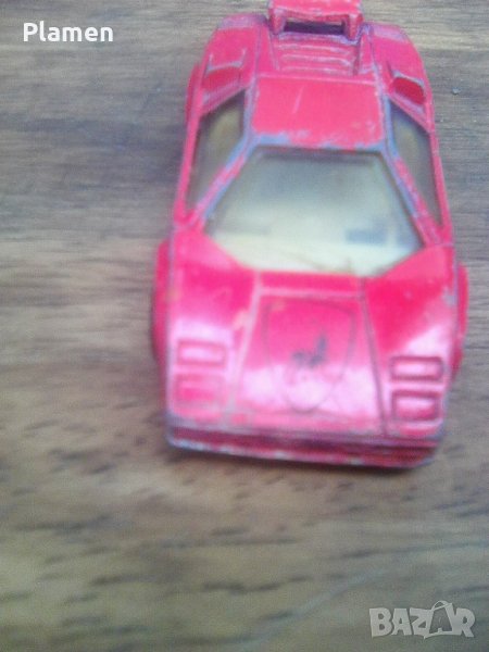 Стара количка на мачбокс Ламборджини ЛП 500 Сот 1985 година произведена в Макао, снимка 1