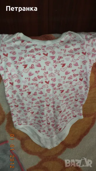 На вашето внимание - ДАТСКИ оригинални бебешки бодита, снимка 1