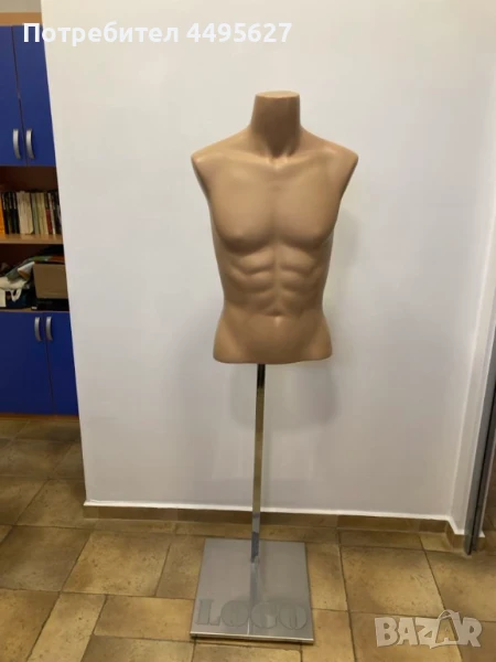 Мъжки манекен за дрехи, снимка 1