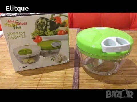 Speedy Chopper – Ръчен кухненски чопър 🍴, снимка 1
