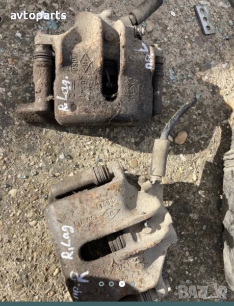 Renault laguna 1.8i 1998година предни спирачни апарати, снимка 1