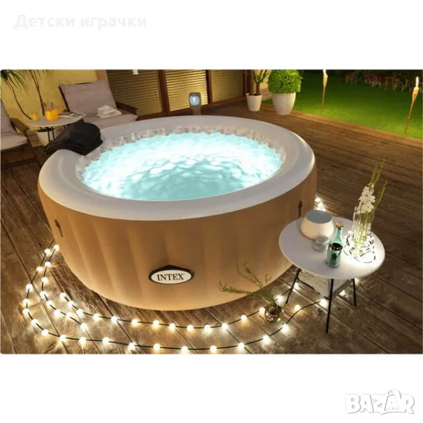 Джакузи INTEX Pure Spa, 6 места, 216 х 165 см, 1098 литра, снимка 1