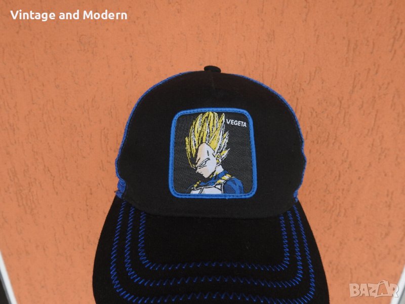 VEGETA Super Saiyan Capsule Corp Dragon Ball оригинална шапка с козирка, снимка 1