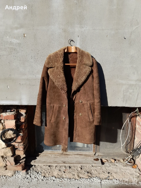 Стар Мъжки кожух, снимка 1