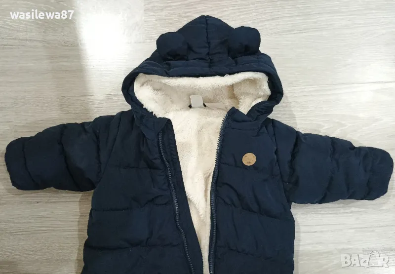 Ескимос за бебе -момче (тъмно синьо) H&M , снимка 1