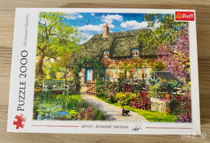 Пъзел Trefl от 2000 части - Къща на село, снимка 1