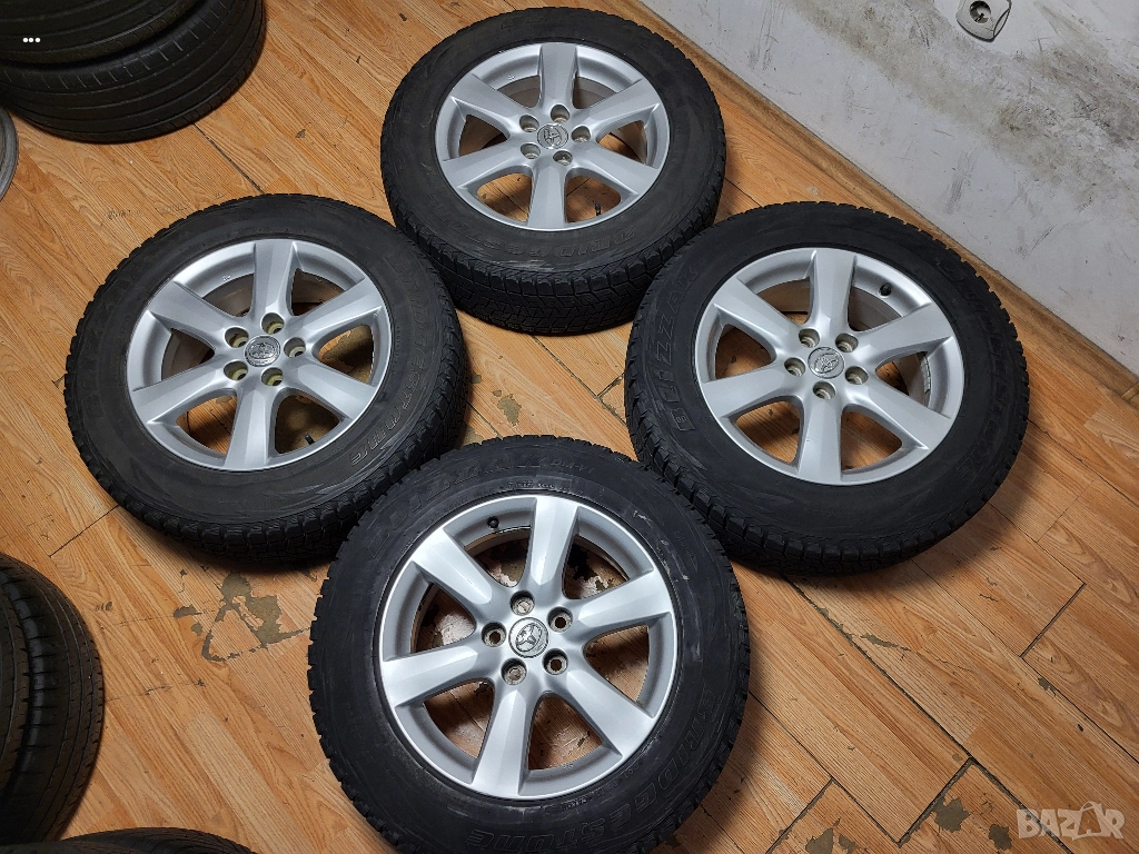 Toyota 17" 5x114,3 RAV 4 оригинални лети джанти Тойота 225/65/17, снимка 1