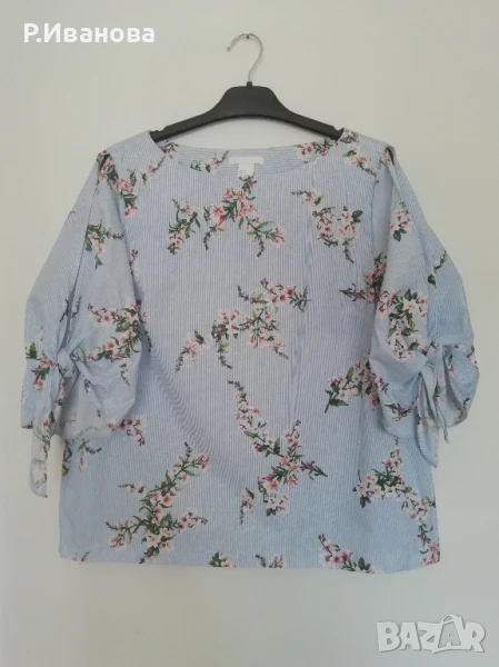 Нежна лятна блузка памук, снимка 1