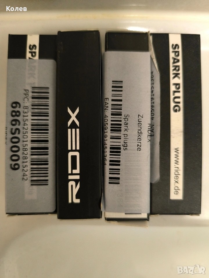 RIDEX 686S0009 Запалителна свещ 16 mm , снимка 1