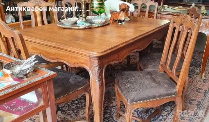 Античен, трапезен комплект - 1920 г. , снимка 1