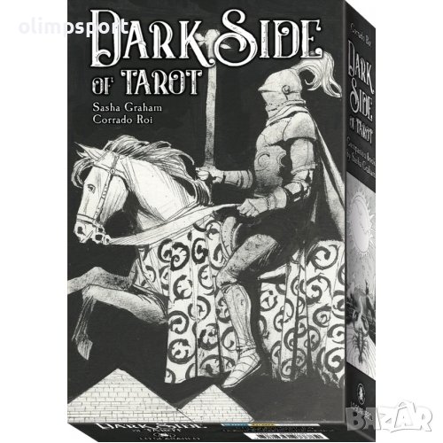 карти таро LOSCARABEO DARK SIDE OF TAROT KIT нови, снимка 1