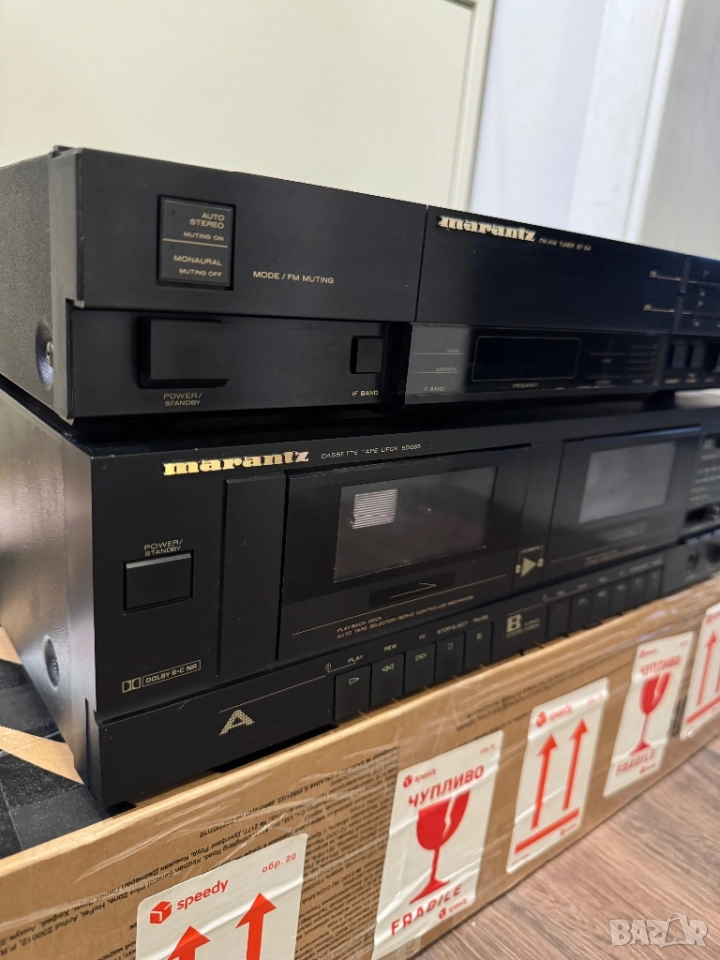 Marantz SD285 Marantz ST-54 Cassette deck am fm Tuner, снимка 1