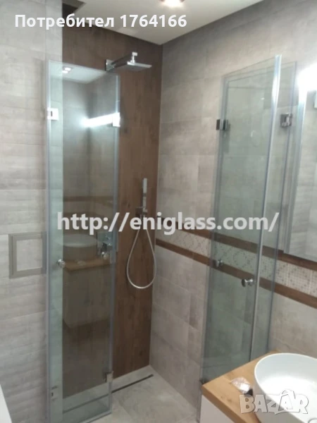 Стъклени паравани за баня и огледала от Ени Глас Пловдив, снимка 1