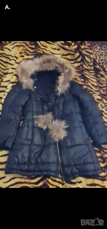 Двулицева парка с естествен пух , снимка 1