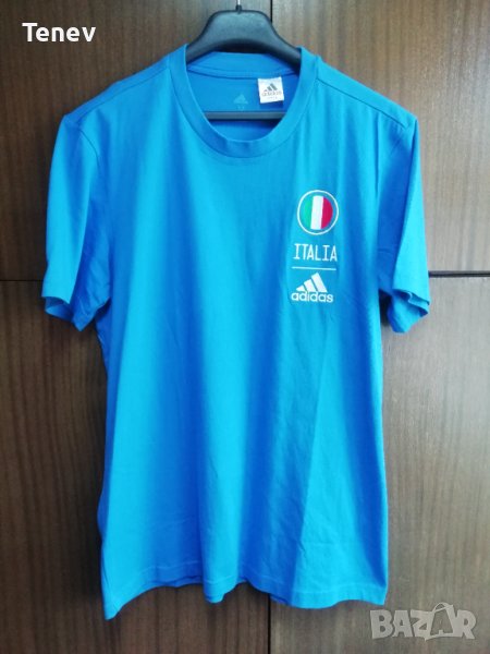 Italy Adidas Euro Tee Italia нова тениска размер М Италия , снимка 1