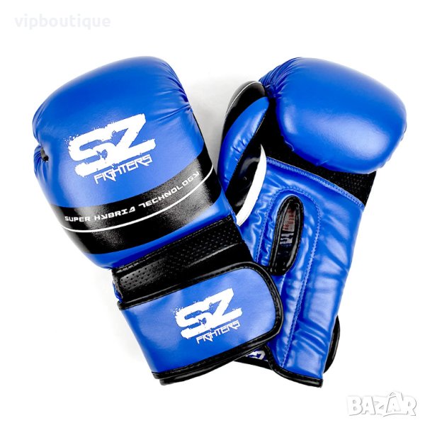 Боксови ръкавици Изкуствена кожа Thunder Син, снимка 1