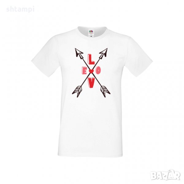Мъжка тениска Свети Валентин Love Cupid Arrows 1, снимка 1