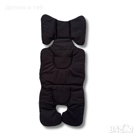 Постелка за количка черна, снимка 1