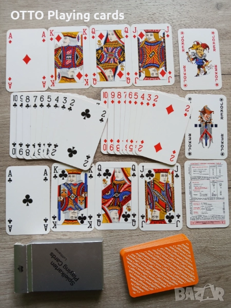 Стари карти за игра, снимка 1