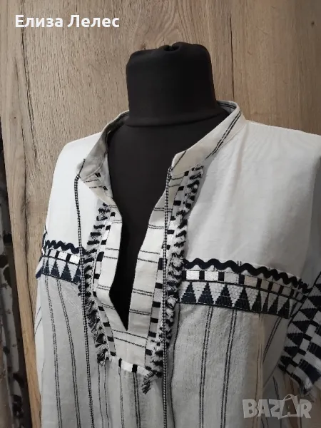 Max Mara Weekend ленена блуза размер М, снимка 1