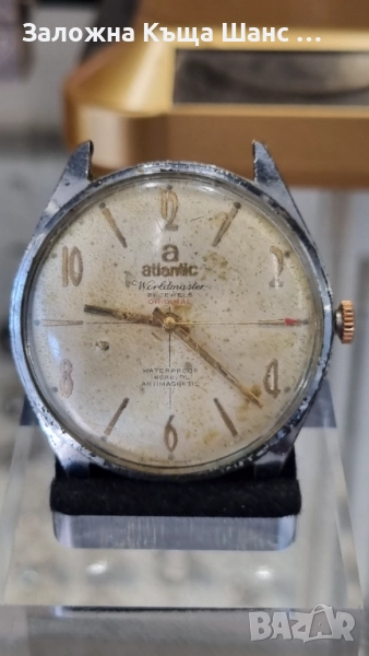 Часовник Atlantic World Worldmaster 21 Jewels , снимка 1