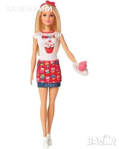 Barbie - Кукла Барби шеф сладкар FHP65, снимка 1