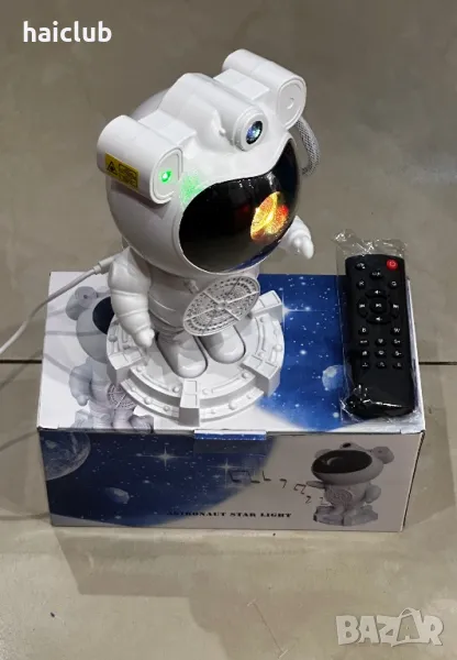 Светещ астронавт/Star projector galaxy /Проектор астронавт, снимка 1